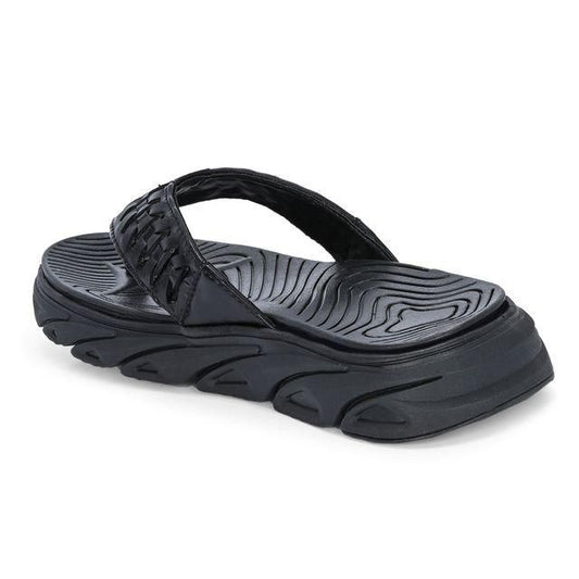 Men's Faux Leather Casual Slippers